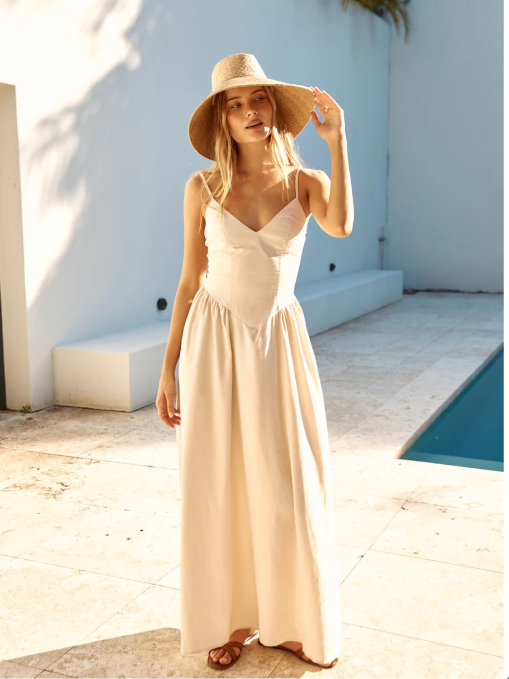 Seven Wonders Zephy Maxi Dress Sand